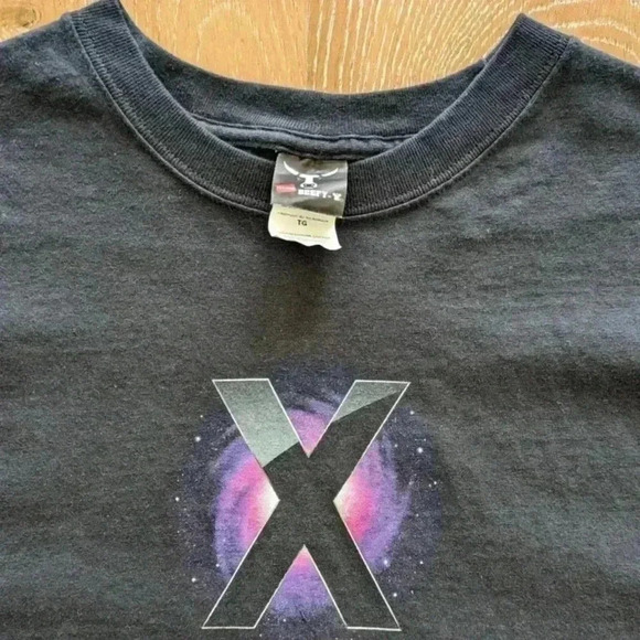 Apple Mac OS X Snow Leopard Hanes Black Promo T-Shirt Mens Size XL - Picture 2 of 9